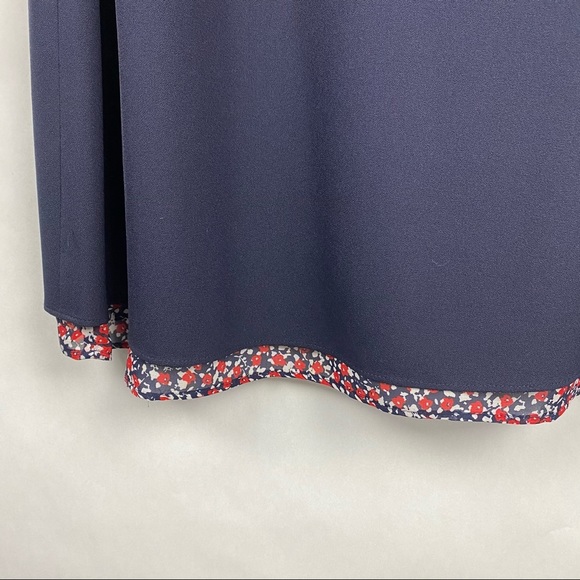 Tahari ASL Sleeveless Side Bow Neck Shift Dress - Picture 3 of 7